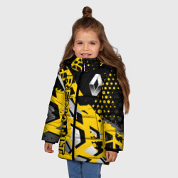 Зимняя куртка для девочек 3D Renault Рено - фото 2