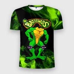 Мужская футболка 3D Slim Battletoads Rash