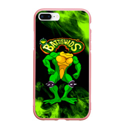 Чехол для iPhone 7Plus/8 Plus матовый Battletoads Rash