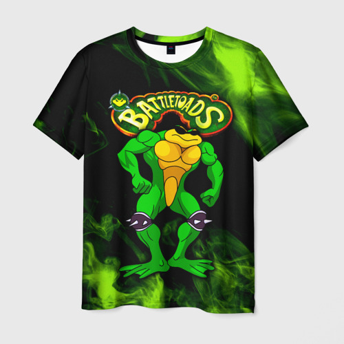 Мужская футболка 3D Battletoads Rash, цвет 3D печать