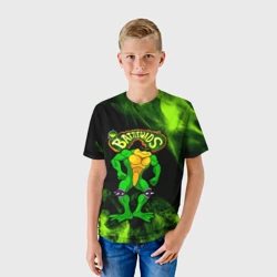 Детская футболка 3D Battletoads Rash - фото 2