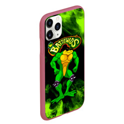 Чехол для iPhone 11 Pro Max матовый Battletoads Rash - фото 2