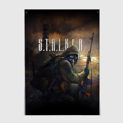 Постер Сталкер Тени Чернобыля, ЧАЭС Stalker
