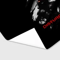 Бумага для упаковки 3D Disturbed the Guy лицо демона - фото 2