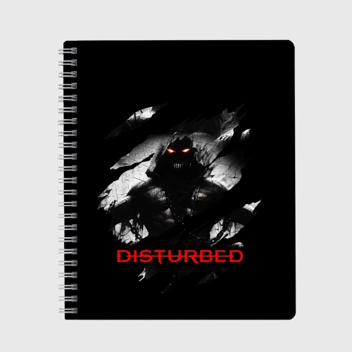 Тетрадь Disturbed the Guy лицо демона