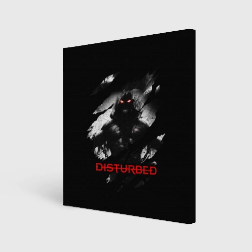 Холст квадратный Disturbed the Guy лицо демона