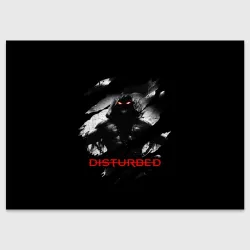 Поздравительная открытка Disturbed the Guy лицо демона