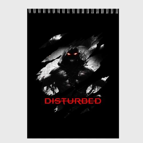 Скетчбук Disturbed the Guy лицо демона