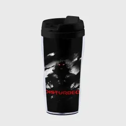 Термокружка-непроливайка Disturbed the Guy лицо демона