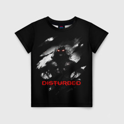 Детская футболка 3D Disturbed the Guy лицо демона