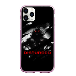 Чехол для iPhone 11 Pro Max матовый Disturbed the Guy лицо демона