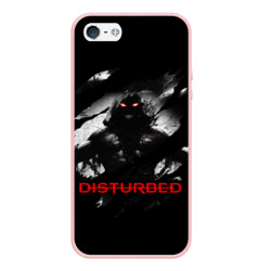 Чехол для iPhone 5/5S матовый Disturbed the Guy лицо демона