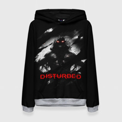 Женская толстовка 3D Disturbed the Guy лицо демона