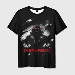 Мужская футболка 3D Disturbed the Guy лицо демона