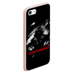 Чехол для iPhone 5/5S матовый Disturbed the Guy лицо демона - фото 2