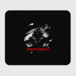 Прямоугольный коврик для мышки Disturbed the Guy лицо демона