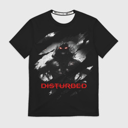 Мужская футболка 3D Disturbed the Guy лицо демона