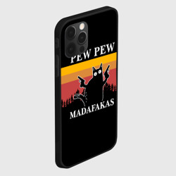 Чехол для iPhone 12 Pro Max Madafakas - pew pew - фото 2