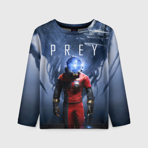 Детский лонгслив 3D Prey, Morgan Yu, цвет 3D печать