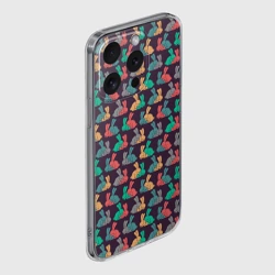 Чехол для iPhone 15 Pro силиконовый с защитой камеры Кролики 18+ - фото 2