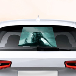 Наклейка на авто на заднее стекло Орден космического десанта