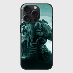 Чехол силиконовый для Apple iPhone 15 Pro матовый Орден космического десанта