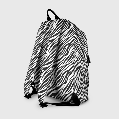 Рюкзак 3D Чёрно-Белые полоски Зебры - фото 2