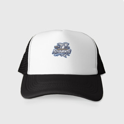 Кепка тракер с сеткой Wilmington Sharks - baseball team