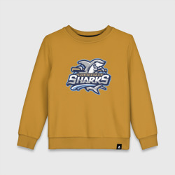 Детский свитшот хлопок Wilmington Sharks - baseball team