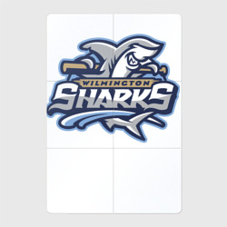 Магнитный плакат 2Х3 Wilmington Sharks - baseball team