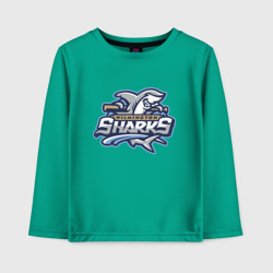 Детский лонгслив хлопок Wilmington Sharks - baseball team