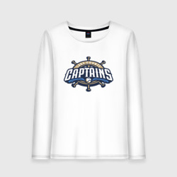 Женский лонгслив хлопок Lake County Captains - baseball team