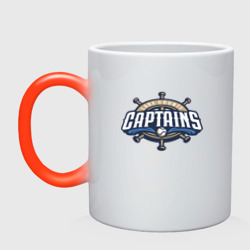 Кружка хамелеон Lake County Captains - baseball team