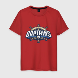 Мужская футболка хлопок Lake County Captains - baseball team