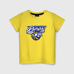 Детская футболка хлопок Burlington bees - baseball team