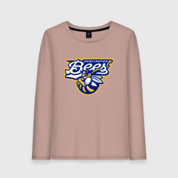 Женский лонгслив хлопок Burlington bees - baseball team