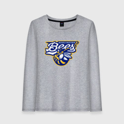 Женский лонгслив хлопок Burlington bees - baseball team