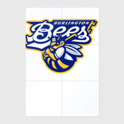 Магнитный плакат 2Х3 Burlington bees - baseball team