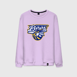 Мужской свитшот хлопок Burlington bees - baseball team