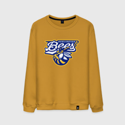 Мужской свитшот хлопок Burlington bees - baseball team