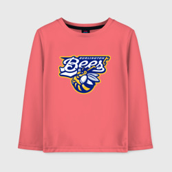 Детский лонгслив хлопок Burlington bees - baseball team