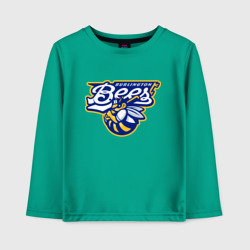 Детский лонгслив хлопок Burlington bees - baseball team