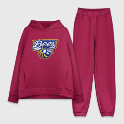 Женский костюм хлопок Oversize Burlington bees - baseball team