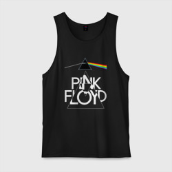 Мужская майка хлопок Pink Floyd logo Пинк флойд