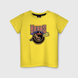 Детская футболка хлопок Yakima Bears - baseball team