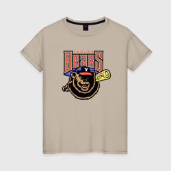 Женская футболка хлопок Yakima Bears - baseball team