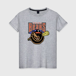 Женская футболка хлопок Yakima Bears - baseball team