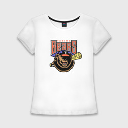 Женская футболка хлопок Slim Yakima Bears - baseball team