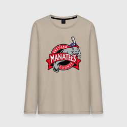 Мужской лонгслив хлопок Brevard County Manatees - baseball team