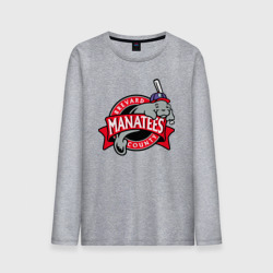 Мужской лонгслив хлопок Brevard County Manatees - baseball team